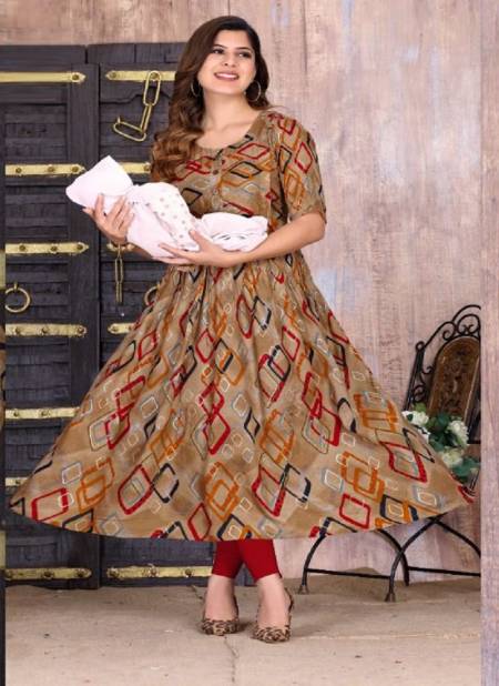 Sofiya 3109 Feeding Rayon Fancy Designer Ethnic Wear Anarakli Kurti Collection